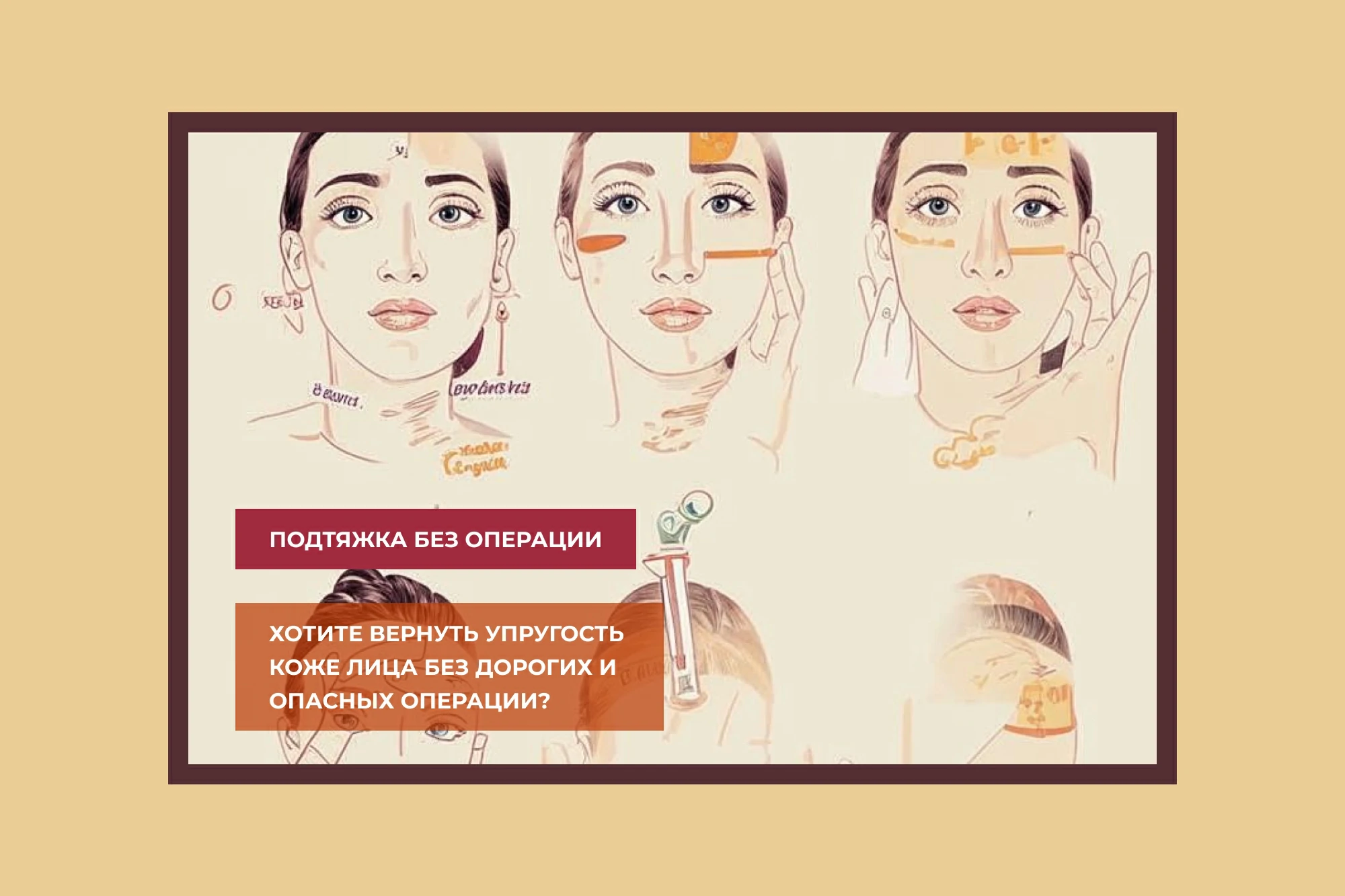 Безоперационное омоложение