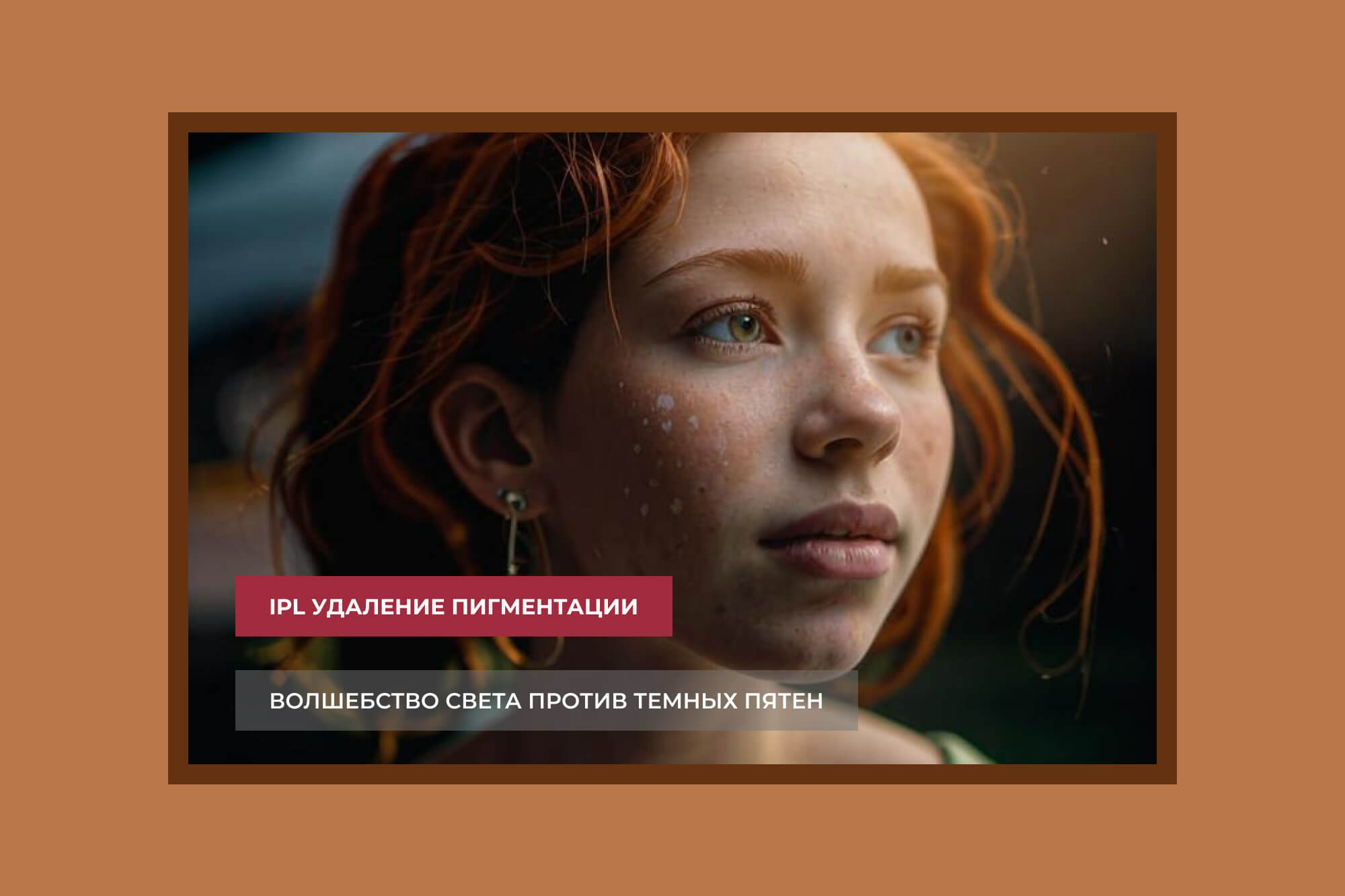 IPL фотолечение: удаление пигментных пятен
